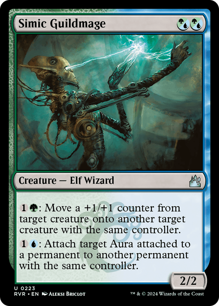 Simic Guildmage [Ravnica Remastered] Foil