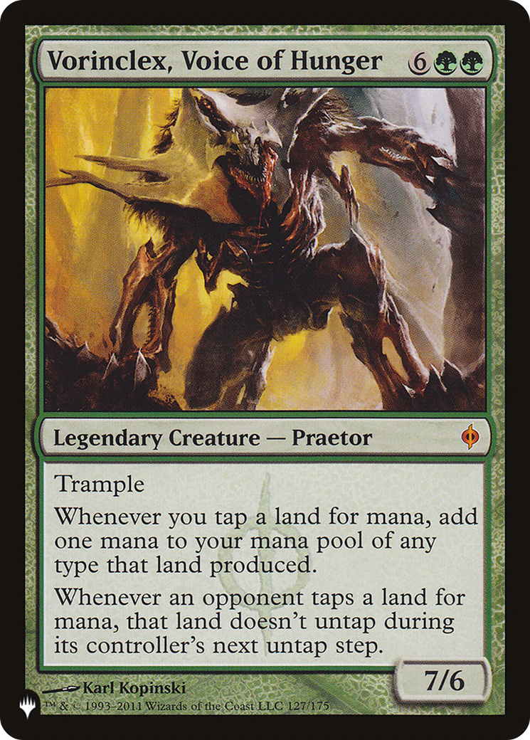 Vorinclex, Voice of Hunger |  (NPH-127) [The List]
