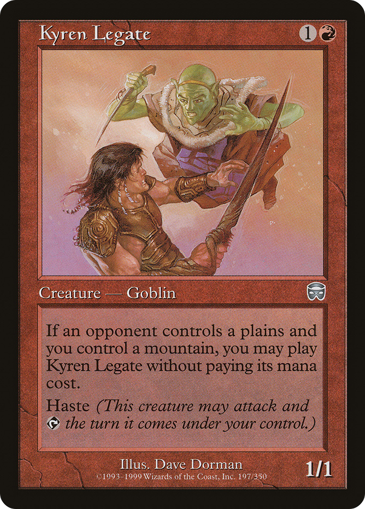 Kyren Legate [Mercadian Masques] Foil