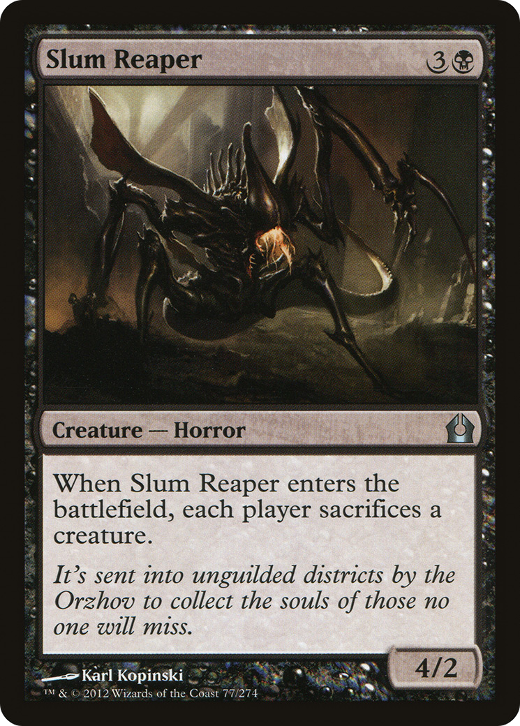 Slum Reaper [Return to Ravnica] Foil
