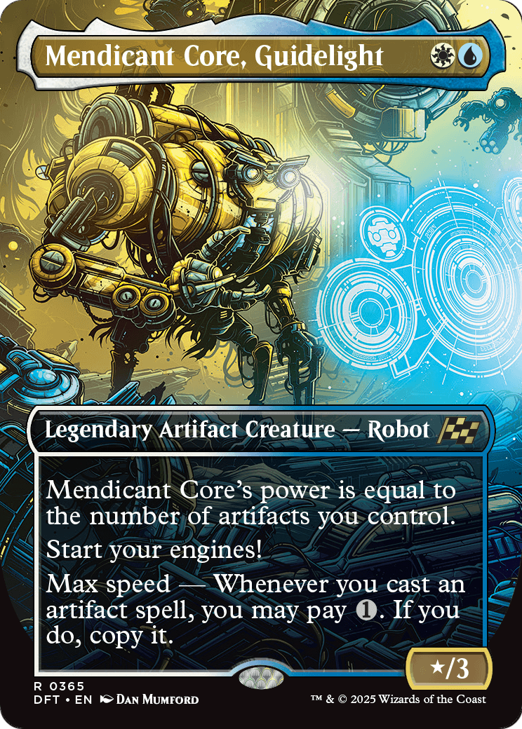 Mendicant Core, Guidelight |  Foil (365) [Aetherdrift]