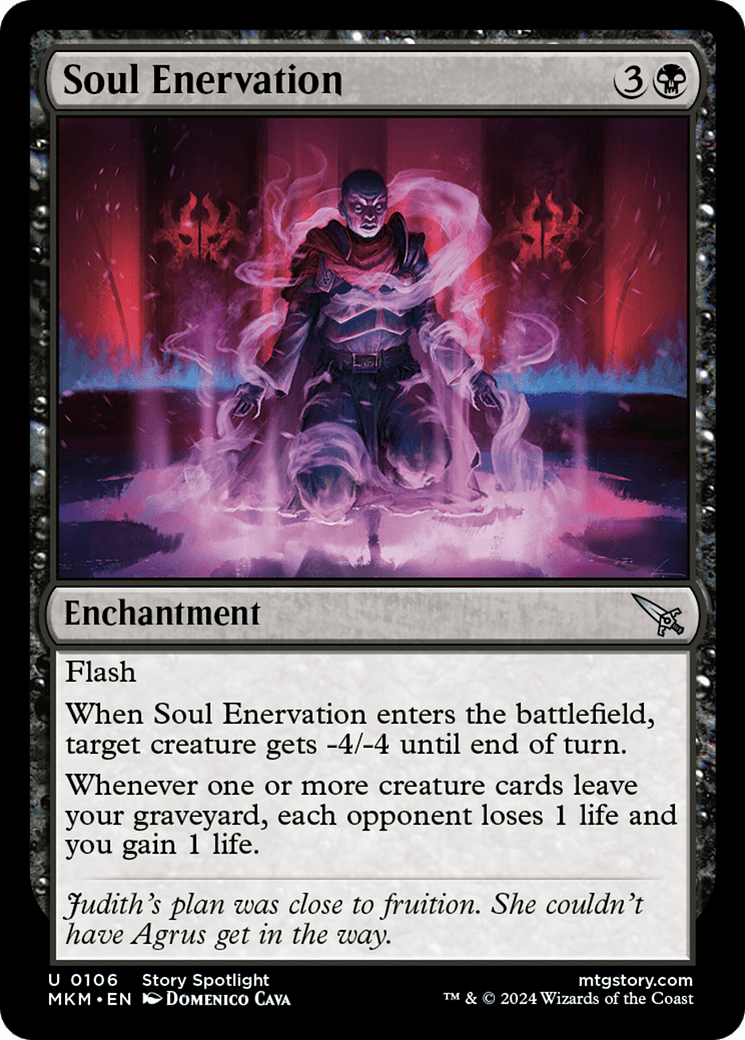 Soul Enervation [Murders at Karlov Manor] Foil