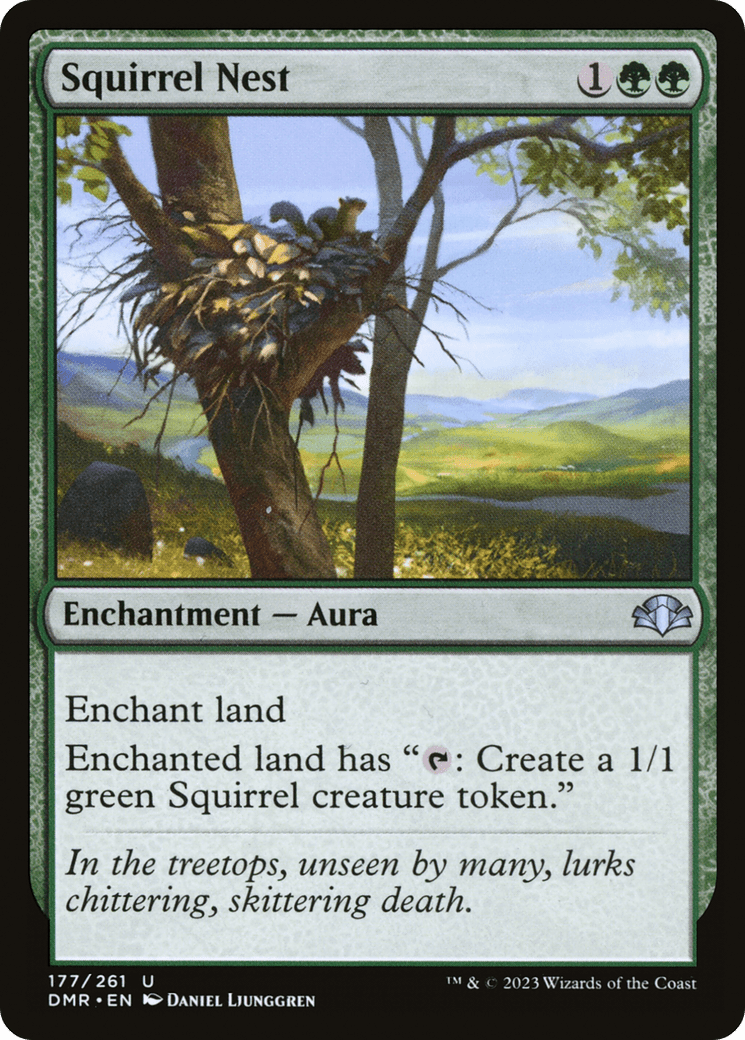 Squirrel Nest [Dominaria Remastered] Foil