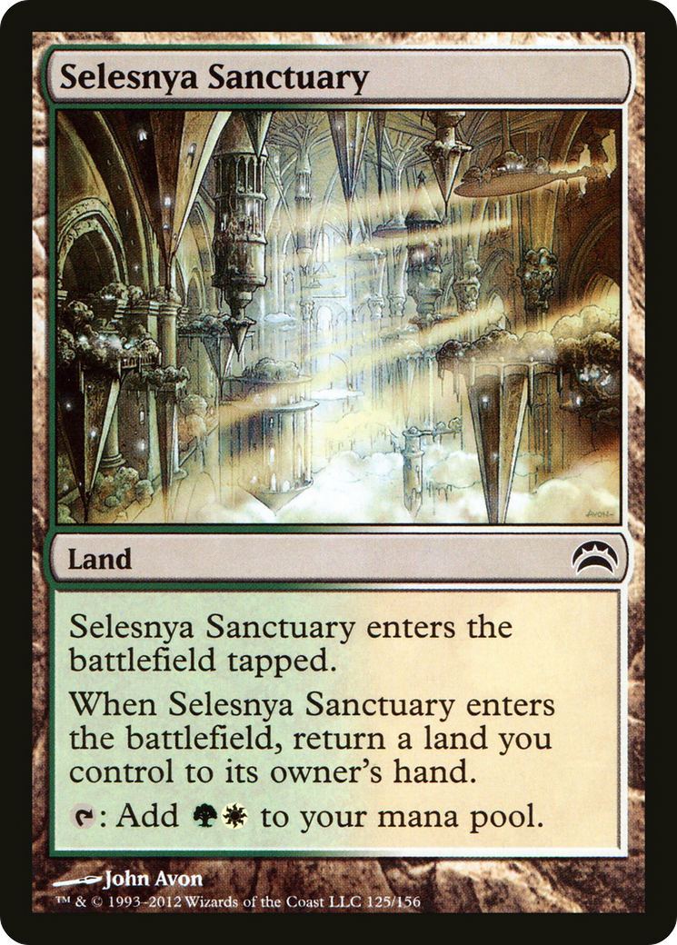 Selesnya Sanctuary (125) [Planechase 2012]  Foil