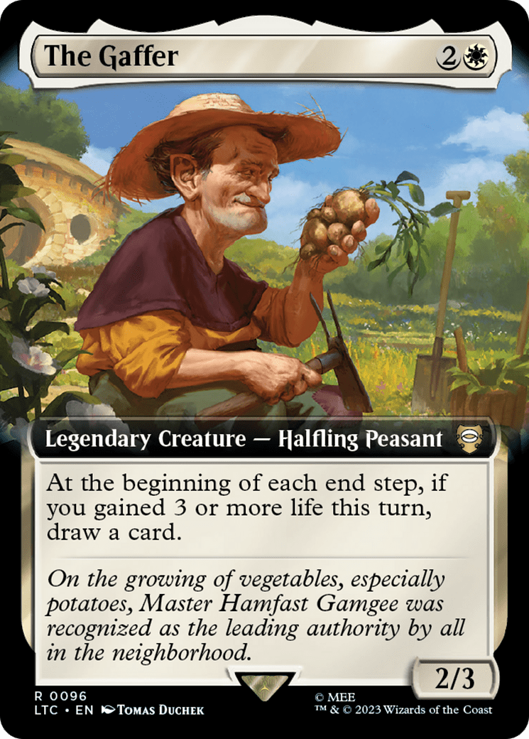 The Gaffer (Extended Art) [The Lord of the Rings: Tales of Middle-Earth Commander] Foil