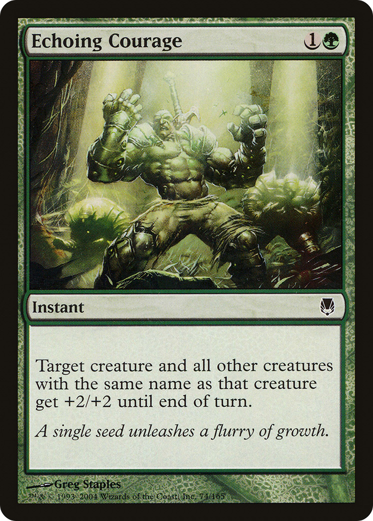 Echoing Courage [Darksteel] Foil