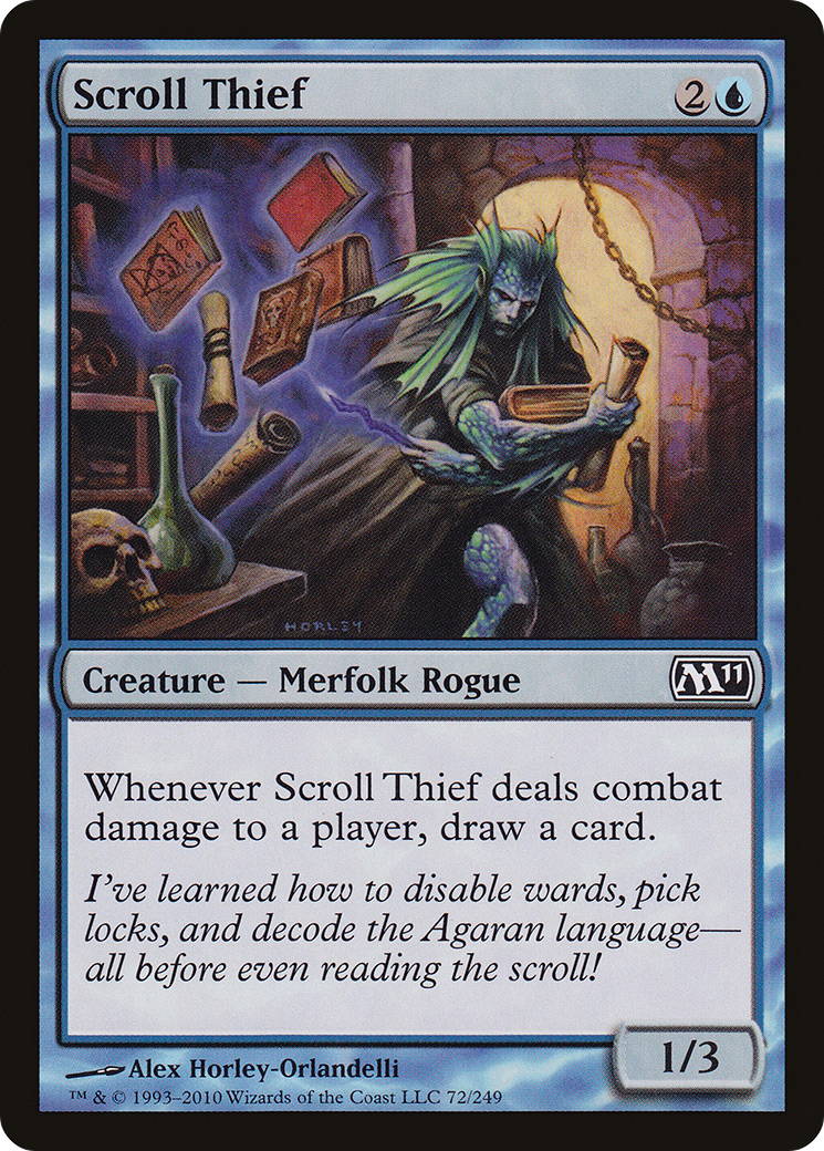 Scroll Thief [Magic 2011] Foil