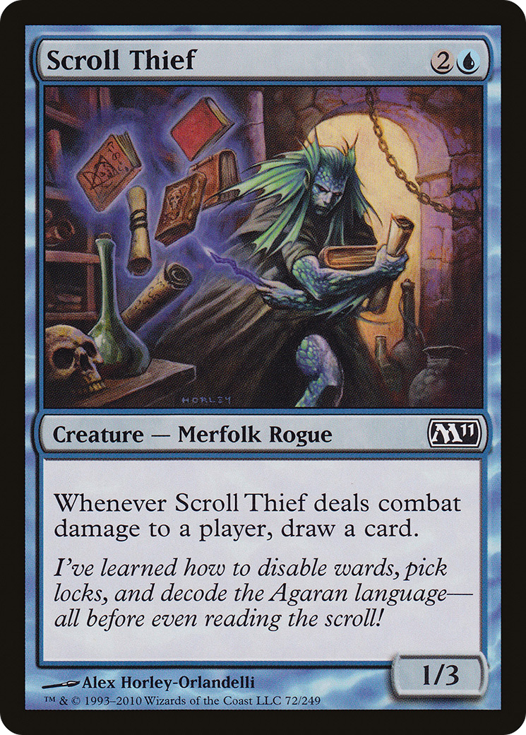 Scroll Thief [Magic 2011] Foil