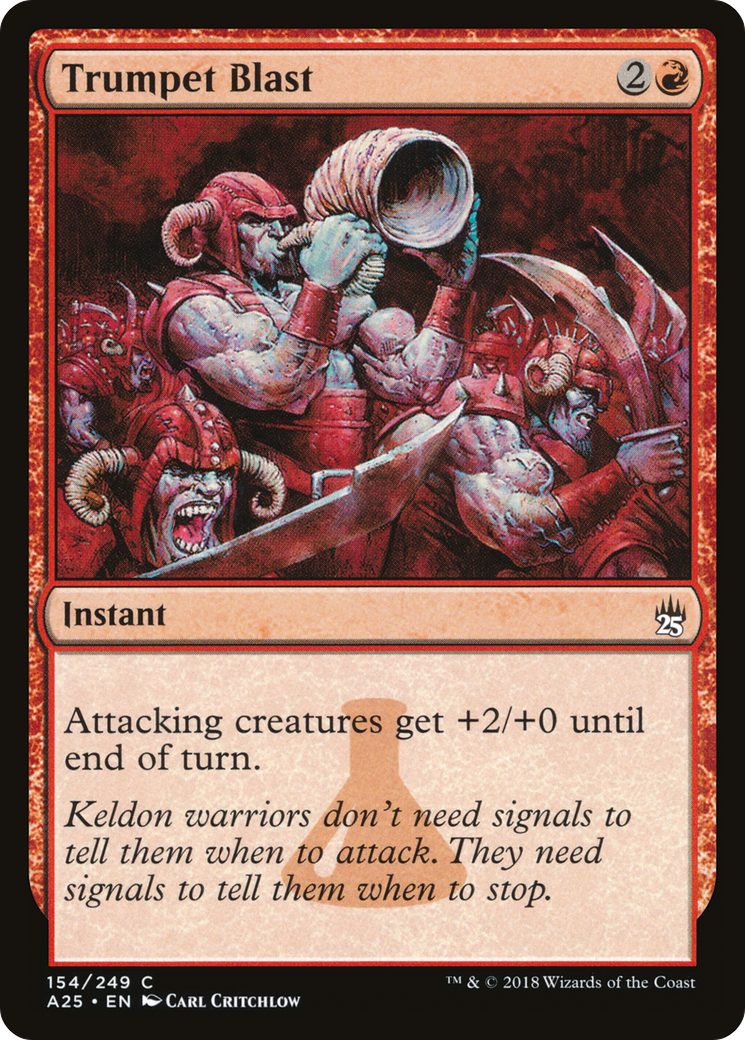 Trumpet Blast [Masters 25] Foil
