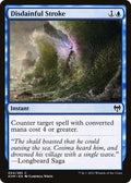 Disdainful Stroke 54/285 (Kaldheim)  - Foil