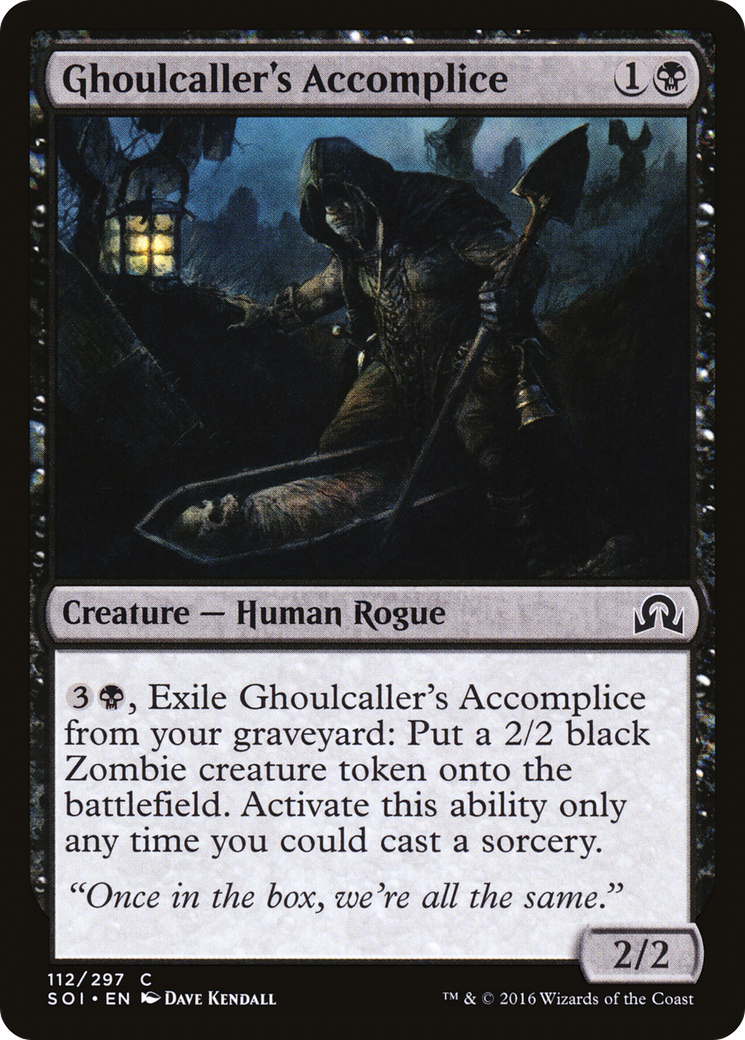 Ghoulcaller's Accomplice [Shadows over Innistrad] Foil