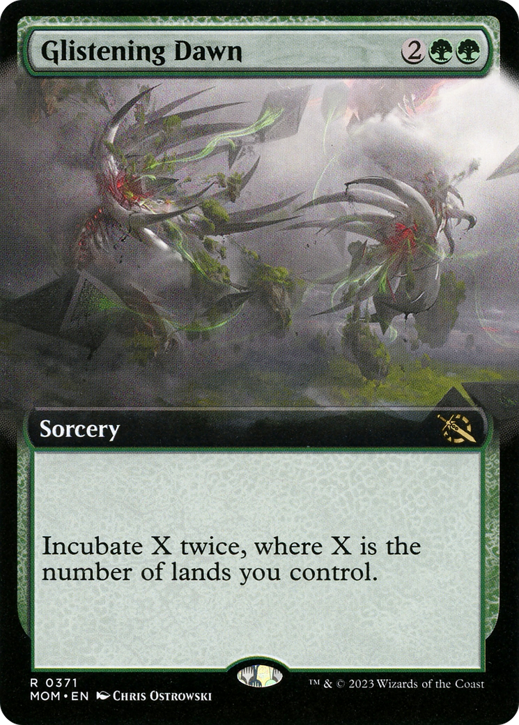 Glistening Dawn (Extended Art) [March of the Machine] Foil