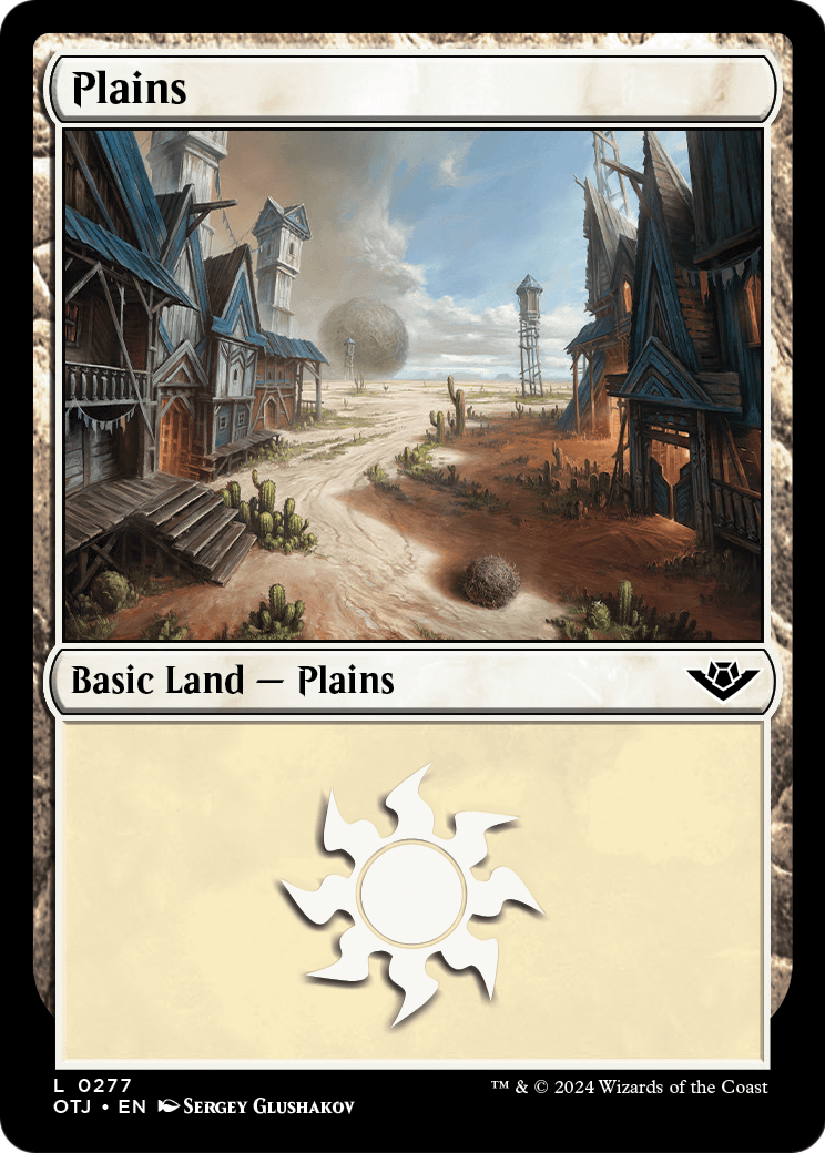 Plains (0277) [Outlaws of Thunder Junction]