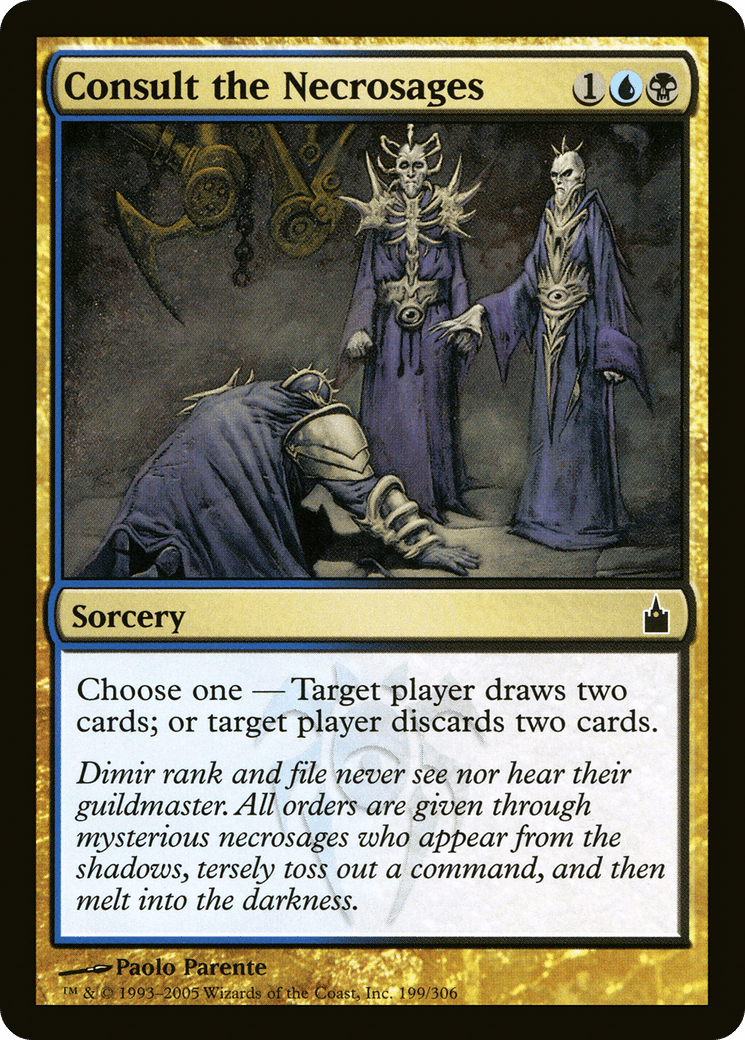Consult the Necrosages [Ravnica: City of Guilds] Foil
