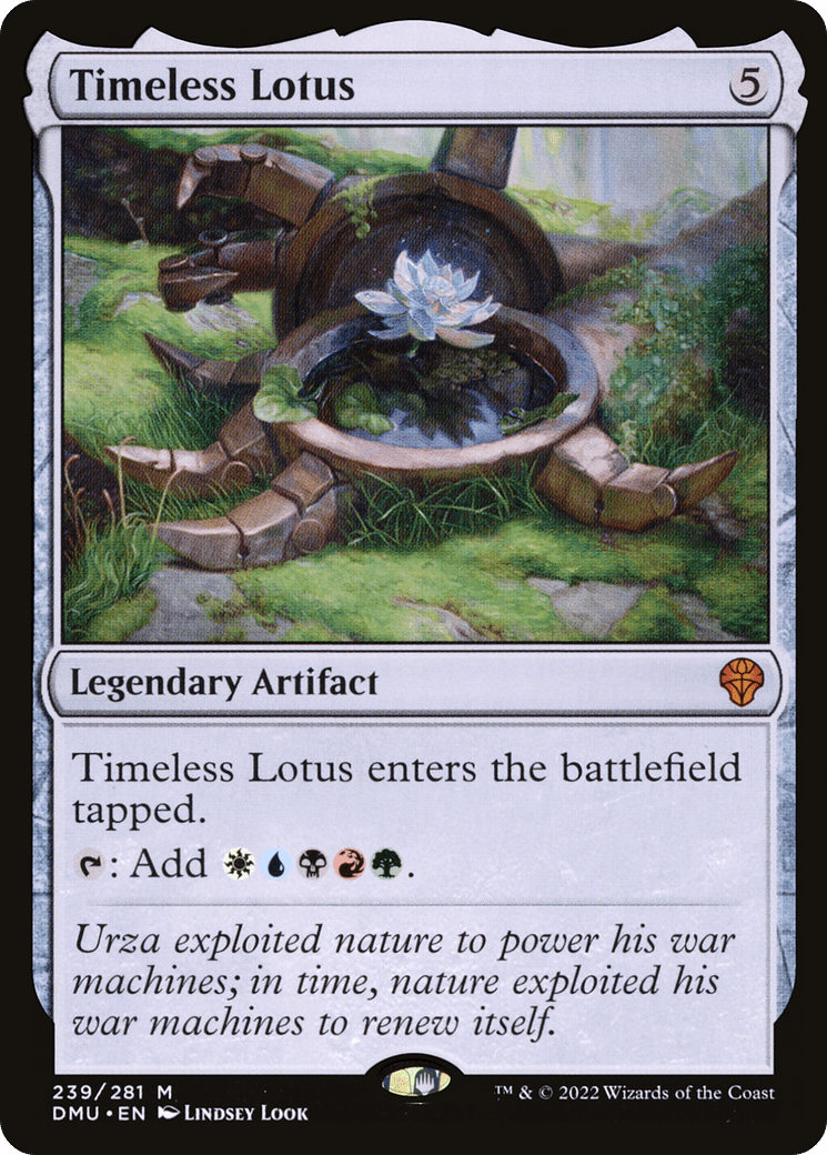 Timeless Lotus [Dominaria United] Foil