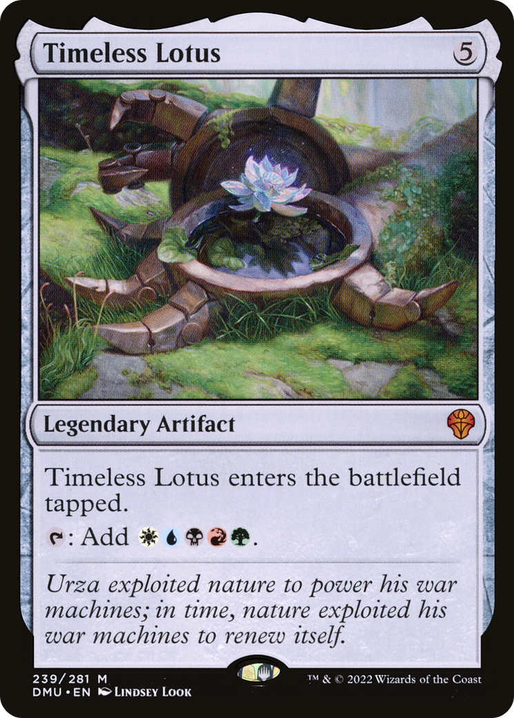 Timeless Lotus [Dominaria United] Foil