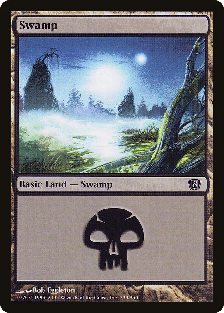 Swamp (339) [Eighth Edition] Foil