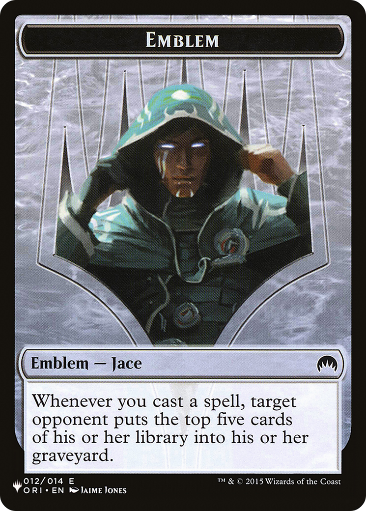 Jace, Telepath Unbound Emblem |  (TORI-12) [The List]