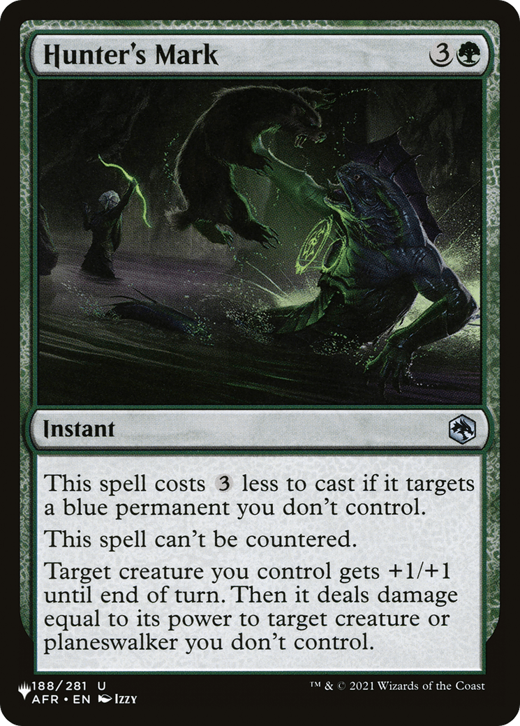Hunter's Mark |  (AFR-188) [The List]