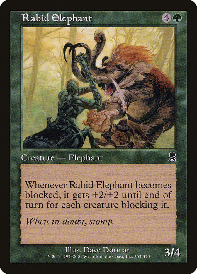 Rabid Elephant 263/350 (Odyssey) 