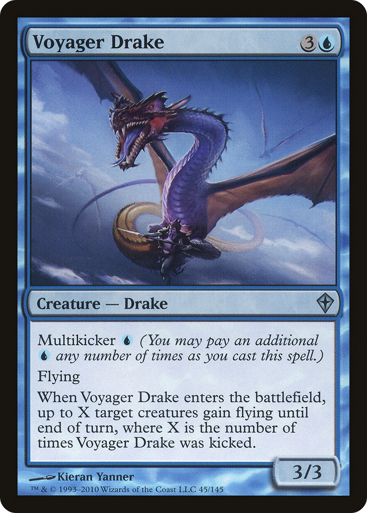 Voyager Drake [Worldwake] Foil