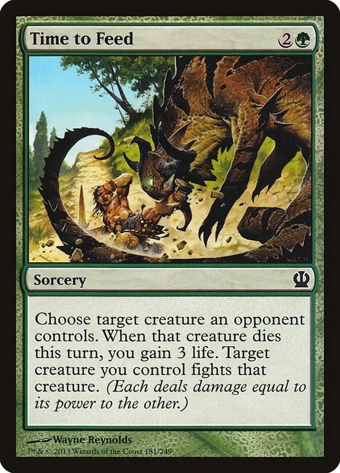 Time to Feed 181/249 (Theros)  - Foil