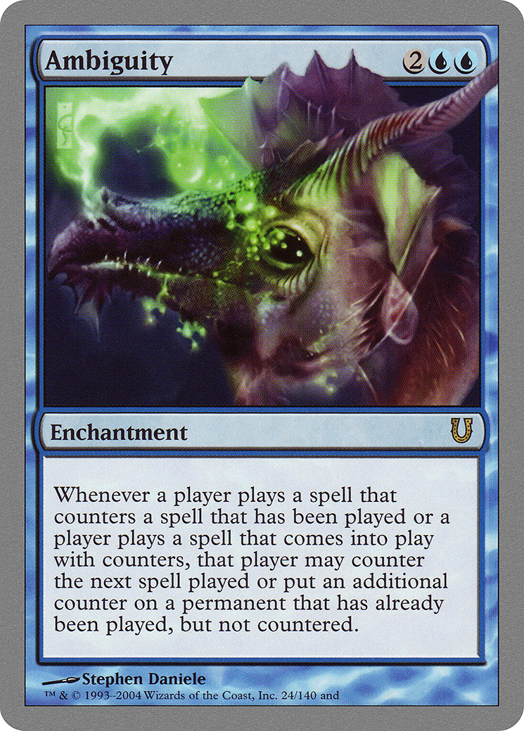 Ambiguity [Unhinged] Foil