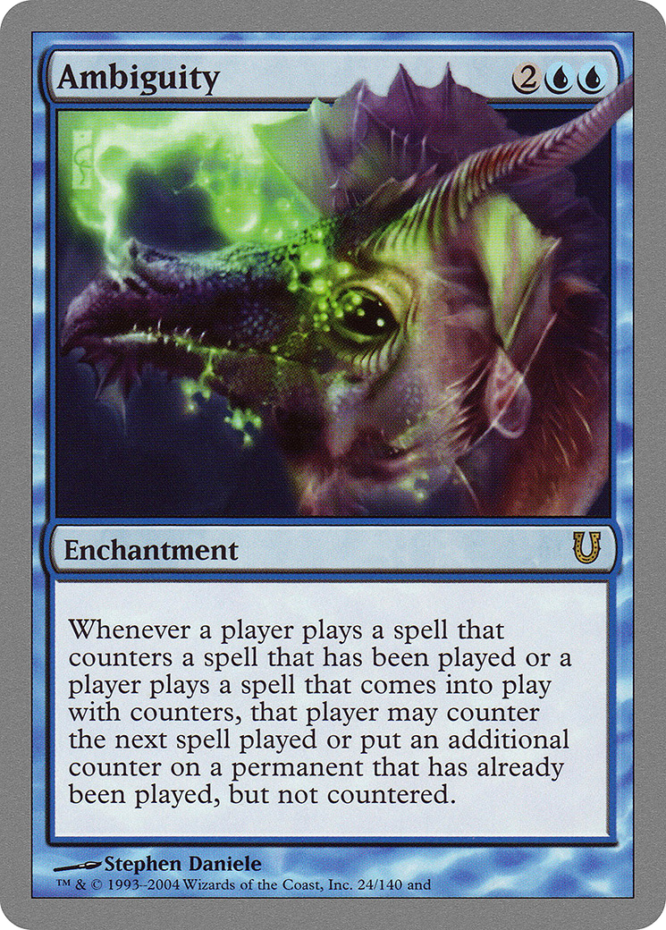 Ambiguity [Unhinged] Foil