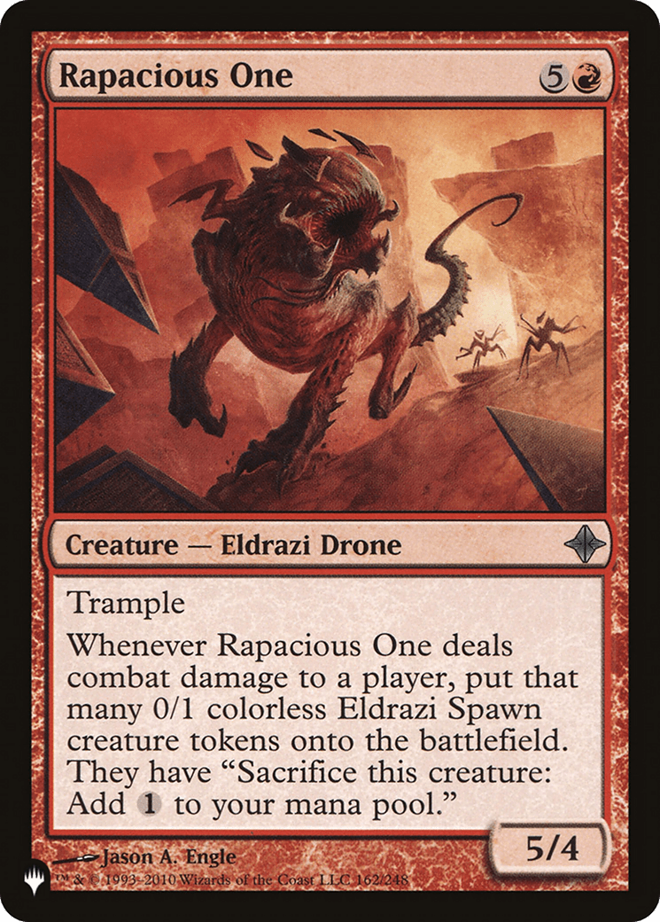 Rapacious One |  (ROE-162) [The List]