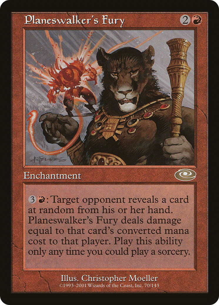 Planeswalker's Fury [Planeshift] Foil
