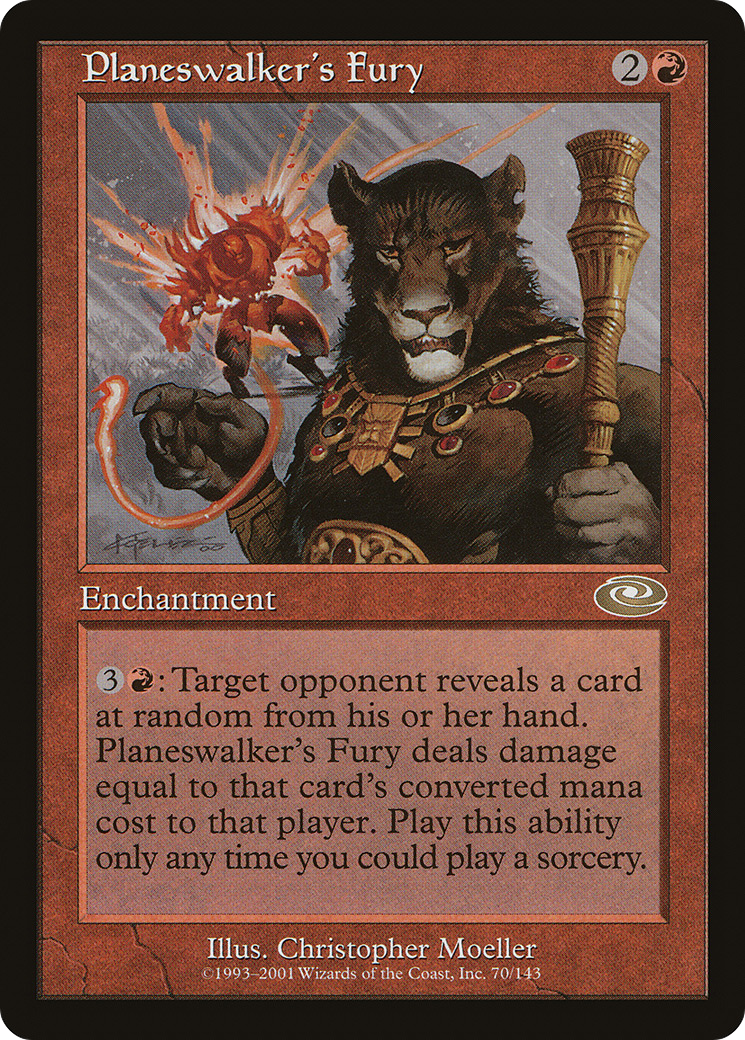 Planeswalker's Fury [Planeshift] Foil