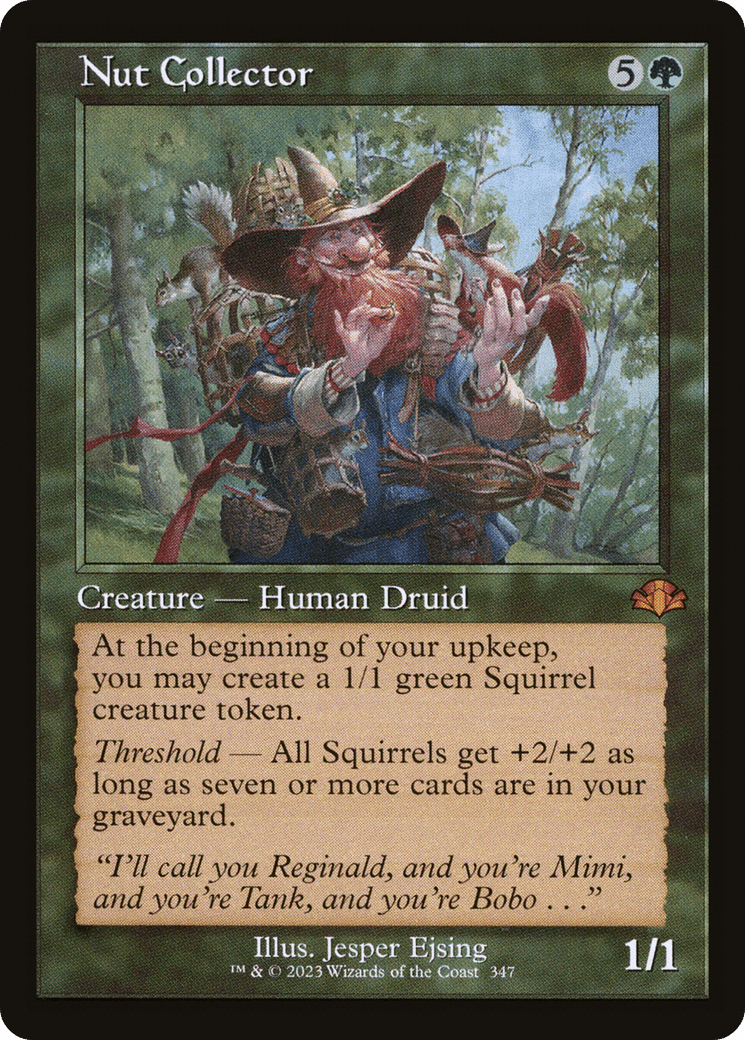 Nut Collector (Retro) [Dominaria Remastered] Foil
