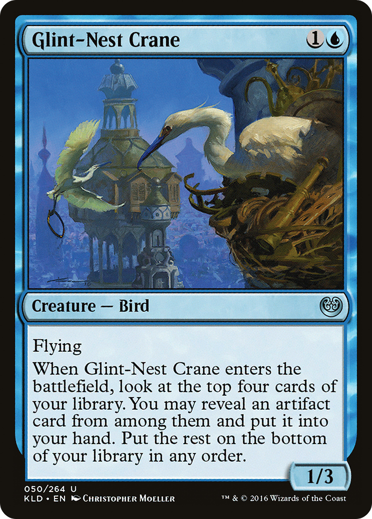 Glint-Nest Crane [Kaladesh] Foil