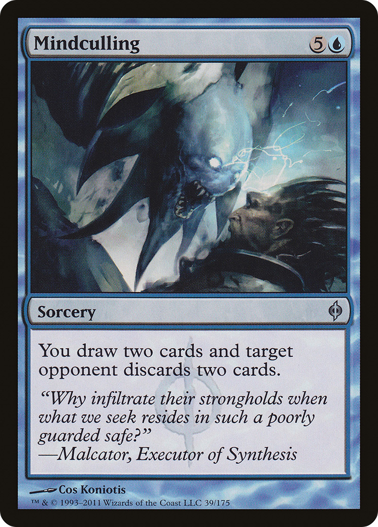 Mindculling [New Phyrexia] Foil
