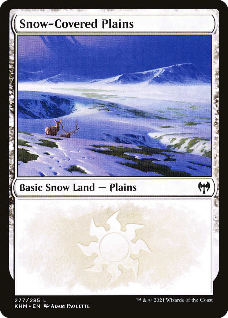 Snow-Covered Plains (277) [Kaldheim] Foil