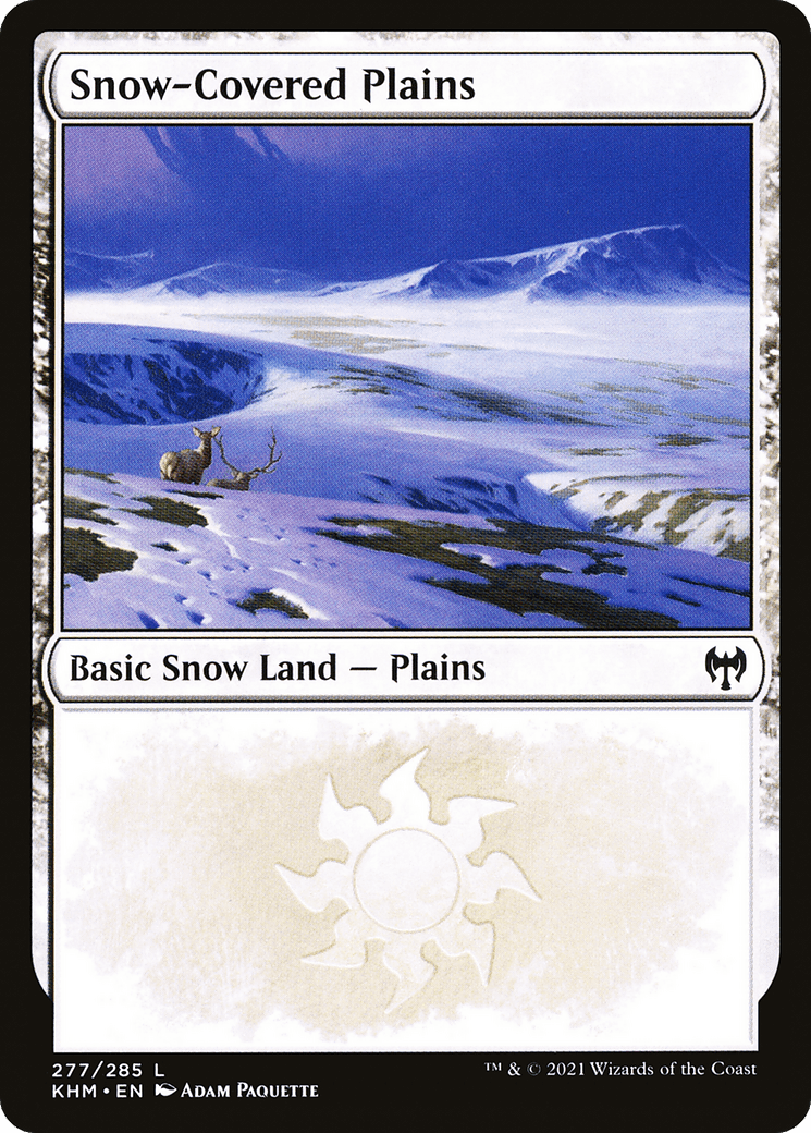 Snow-Covered Plains (277) [Kaldheim] Foil