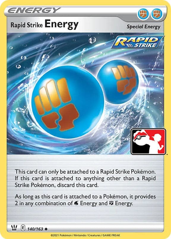 Rapid Strike Energy 140- Prize Pack Series Cards
