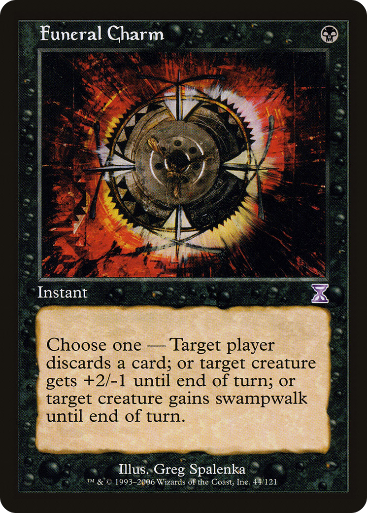 Funeral Charm [Time Spiral Timeshifted] Foil
