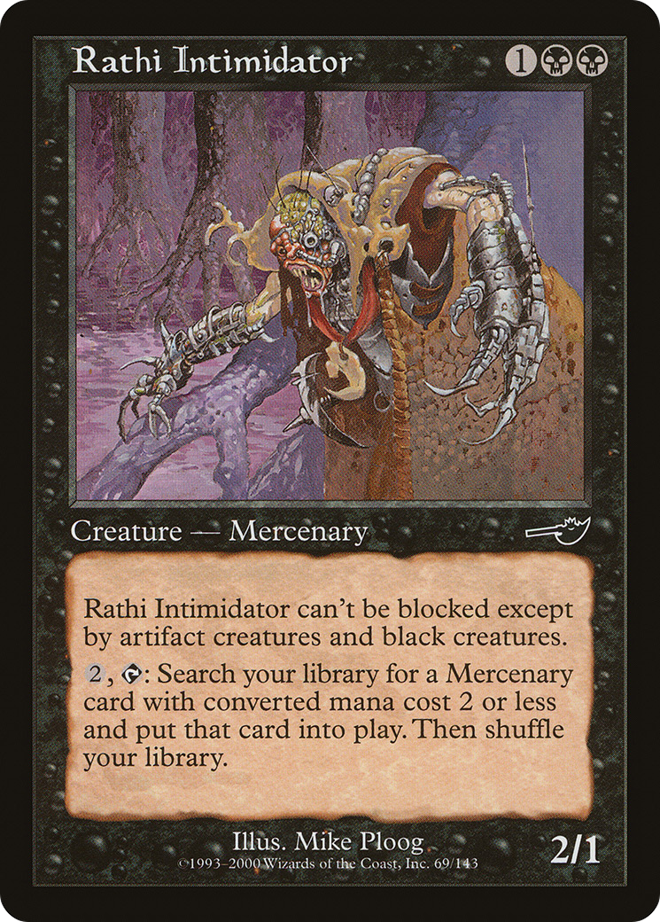 Rathi Intimidator [Nemesis] Foil