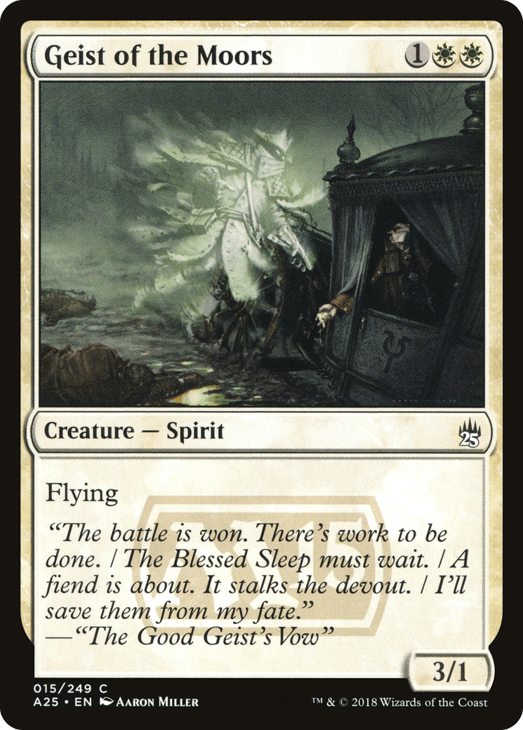 Geist of the Moors [Masters 25] Foil