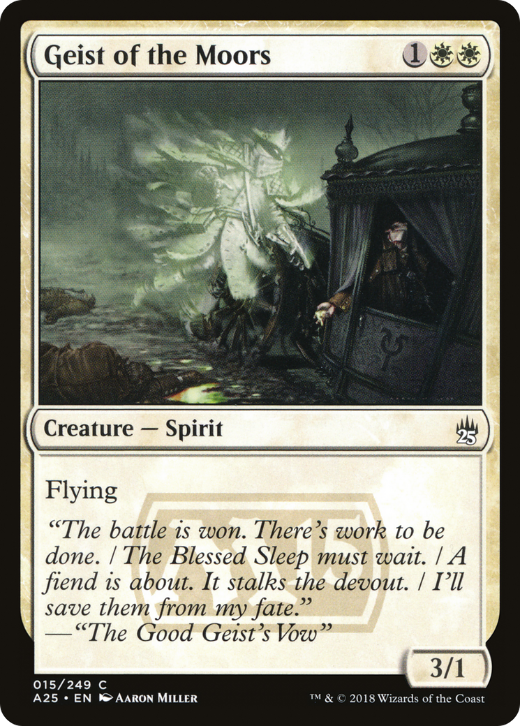 Geist of the Moors [Masters 25] Foil