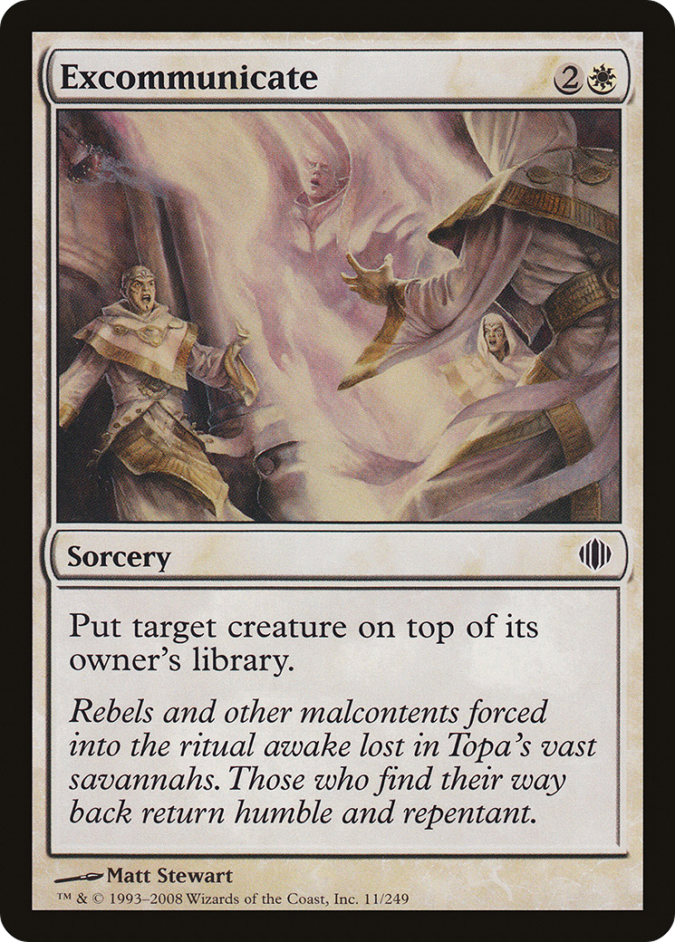 Excommunicate [Shards of Alara] Foil