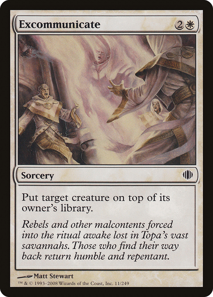 Excommunicate [Shards of Alara] Foil