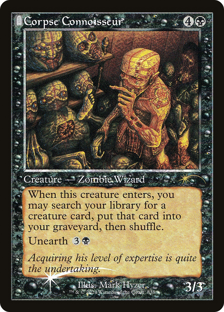 Corpse Connoisseur (Retro Frame) (838) [Secret Lair Drop Series]  Foil