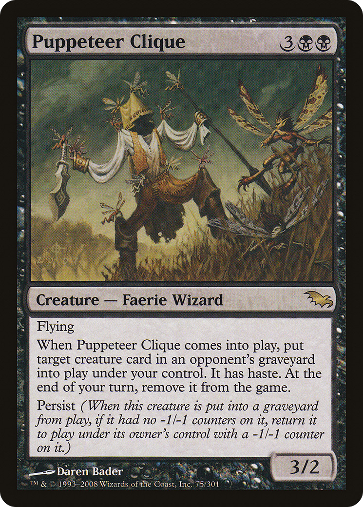 Puppeteer Clique [Shadowmoor] Foil
