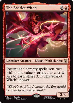 The Scarlet Witch |  Foil (431) [Unique and Miscellaneous Promos]