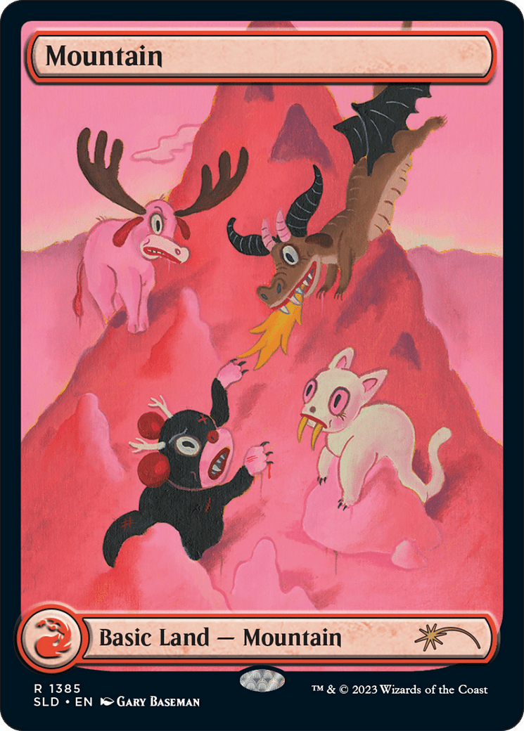 Mountain (1385) [Secret Lair Drop Series] Foil