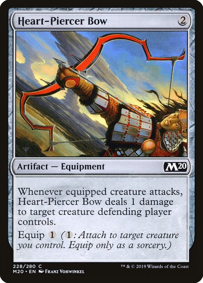 Heart-Piercer Bow 228/280 (Core Set 2020)  - Foil