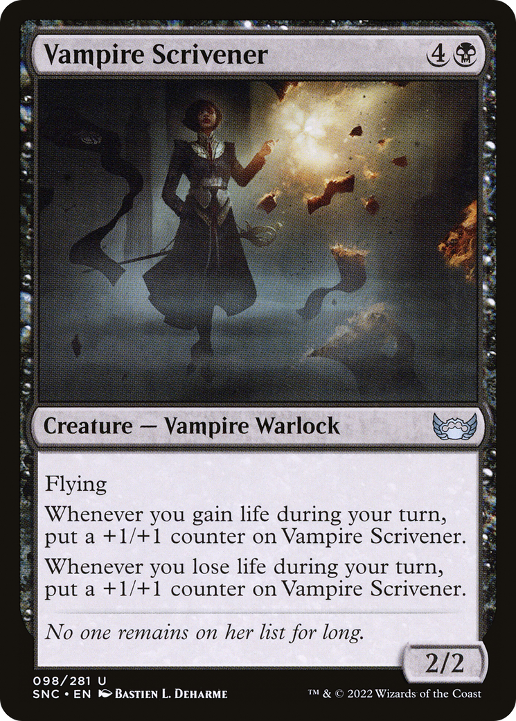 Vampire Scrivener [Streets of New Capenna] Foil