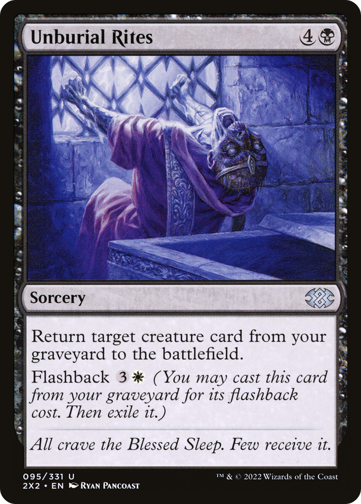 Unburial Rites [Double Masters 2022] Foil